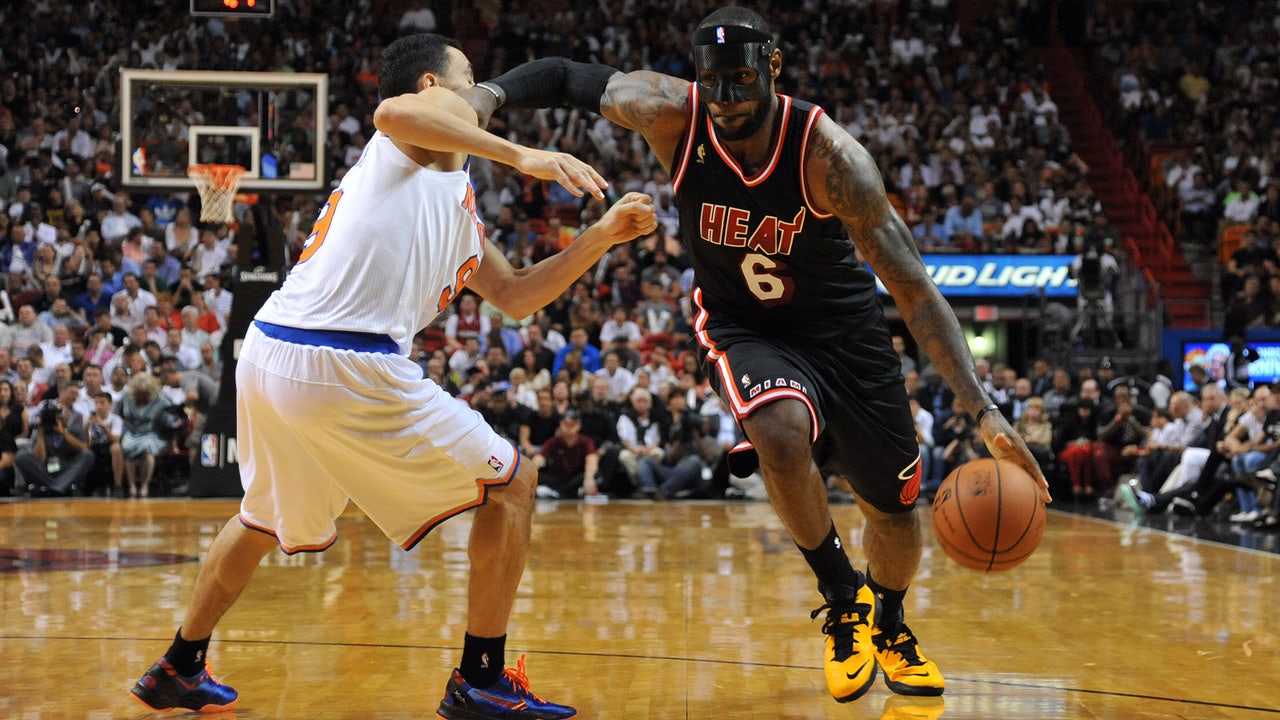 New look, same result as LeBron James takes control for Heat